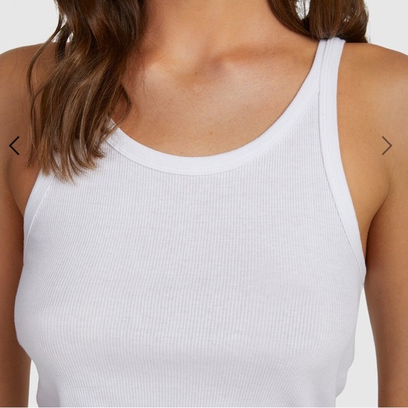 NWT Roxy Match Back Rib Knit Tank Top - Picture 6 of 9